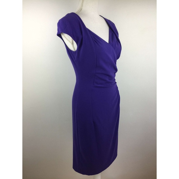 L.K.Bennett Women's Dress Purple - EUR 36/US 4 - Picture 2 of 6